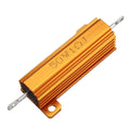 1R 50w Watt Load Resistor Aluminum Wire Wound Golden