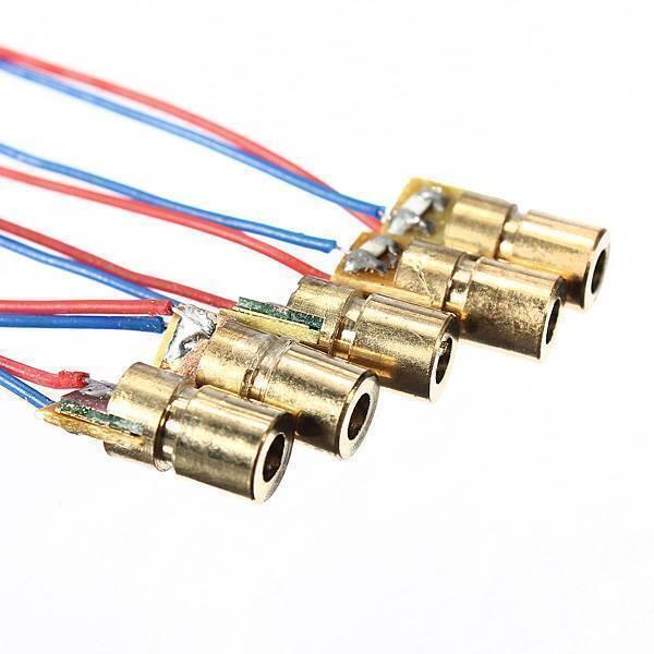 650nm 6mm 3v 5mw Laser Dot Diode Laser Diode