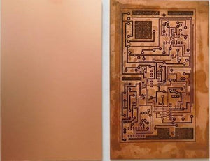 6x4 Inch One Sided Bakelite Copper Sheet One Sided Clad Plate Laminate Pcb Board