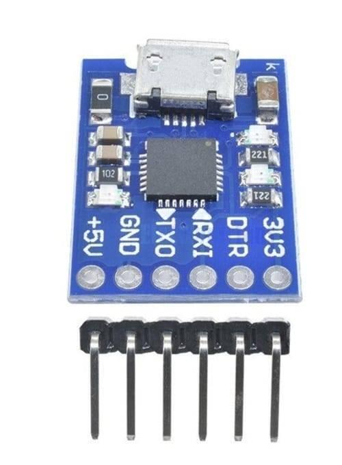 6 Pin Cp2102 Micro Usb To Uart Ttl Module Programmer