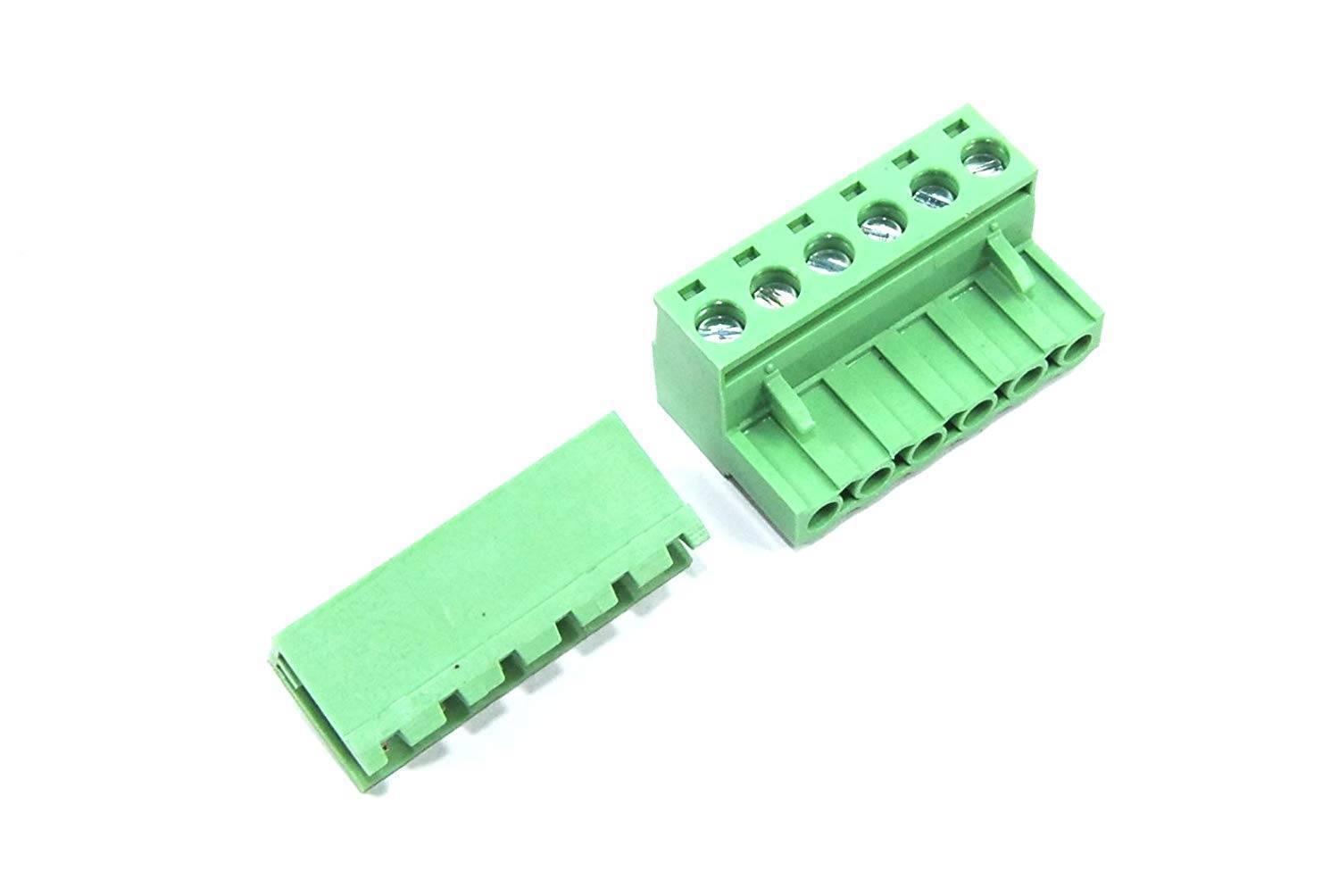 6 Pin Connector Pcb Mount Right Angle 5.08mm Pitch