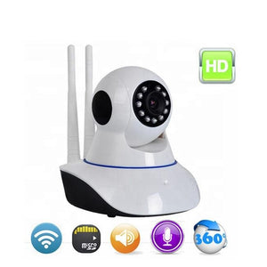 WiFi Smart Net Camera Q20 Black - Wireless IP Camera with Pan/Tilt, Two-Way Audio & Night Vision