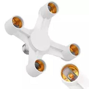 Discontenued 4 In 1 E27 1 Heads Lamp Bulb Holder Light Base Led Converter Adapter