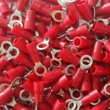 Ring Type Cable Lugs O Type Thimble Cable lug tubular, M3mm, 0.25-1.5mm2 Copper Terminal