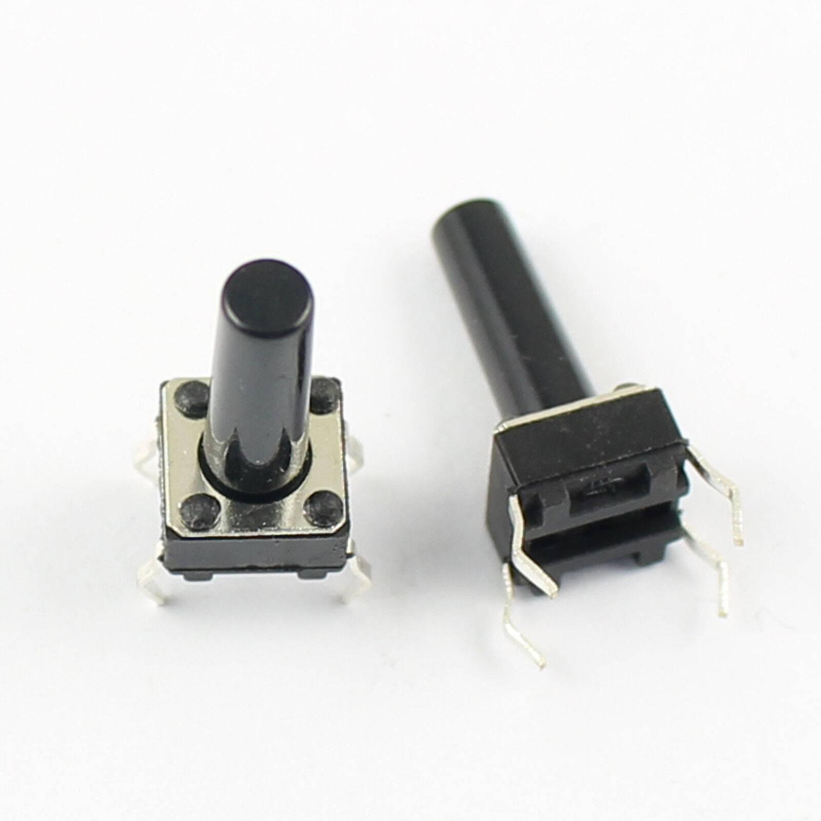 6x6x14mm Momentary Tactile Tact Push Button Switch 4 Pin Dip High 14mm