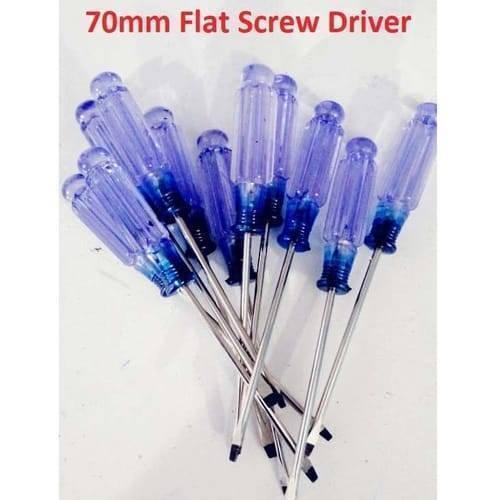 70mm Flat Head Screwdriver Thin Flat Blade Tip Edge