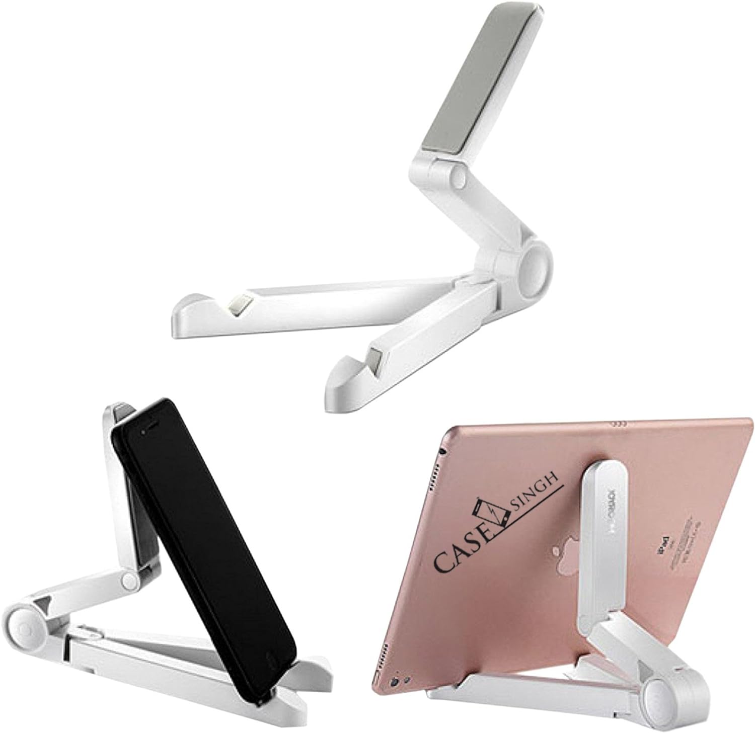 Joyroom Zs120 Desktop Tab Holder Mobile Holder Foldable Bracket White