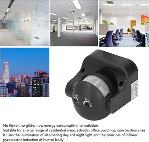 Motion Sensor Detector, Easy Installation Energy Saving Infrared Pir Motion Sensor High Quality