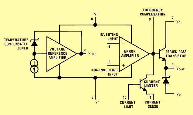 Hlf Lm723 Voltage Regulator Ic