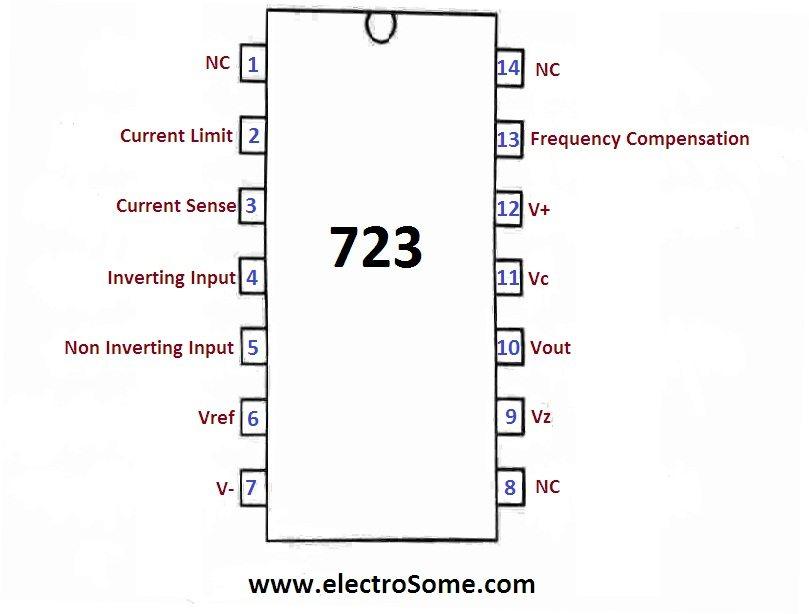 Hlf Lm723 Voltage Regulator Ic