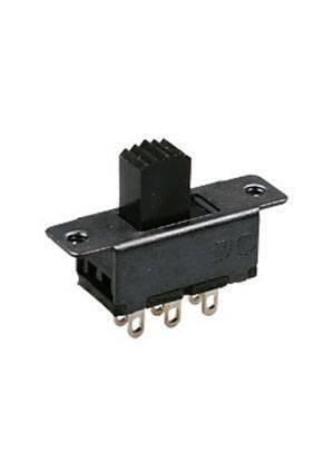 3 Pole 3 Position Slide Switch 6 Pin Lever Switch Handle High Miniature