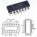 74193 Synchronous 4 Bit Binary Counter Dip Ic Sn74ls193n 74hc193