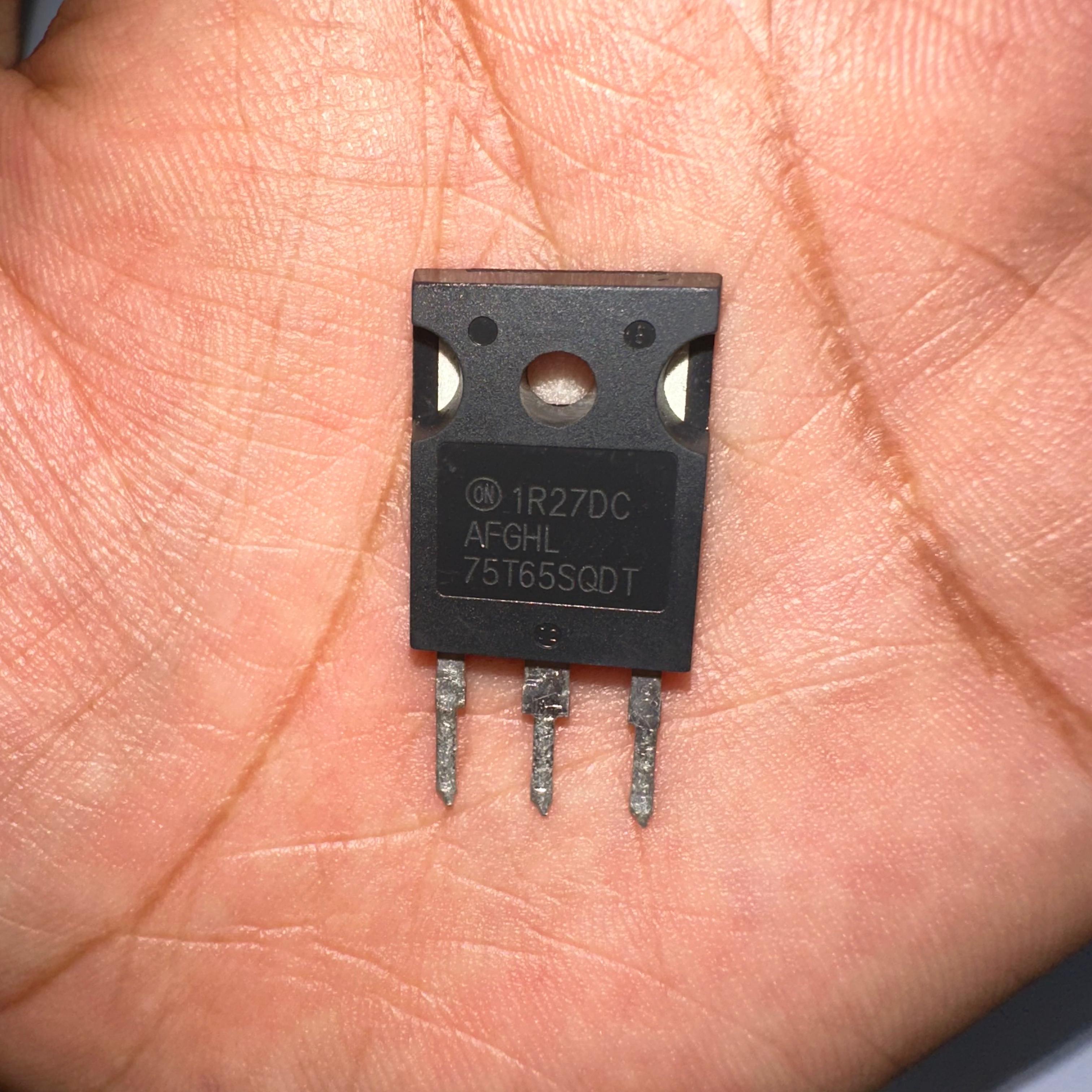 75a 650v On Semiconductor 75t65sqdt Igbt With Soft Fast Recovery Diode-digilog.pk