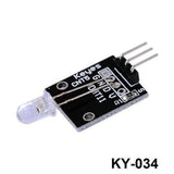 7 Color Flashing Led Module Ky 034 Hw-481