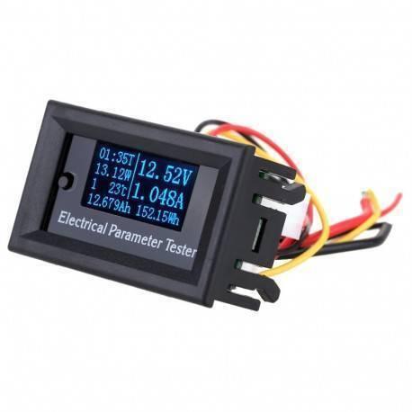 Rd27m 33v 3a 7 In 1 Universal Voltmeter Ammeter Electrical Parameter Tester
