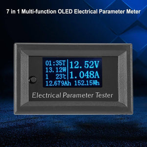 Rd27m 33v 3a 7 In 1 Universal Voltmeter Ammeter Electrical Parameter Tester