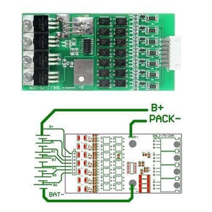 7s 24v 20a 18650 Lithium Lion Battery Charger Module Protection Board Bms Pcb With Wire