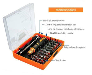 Jakemy Jm-8127 53in 1 Screwdriver Ratchet Hand-tools Suite Furniture Computer Electrical Maintenance Tools