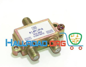 Dell 2 Way Coaxial Tv Cable Splitter 5-890mhz Dell