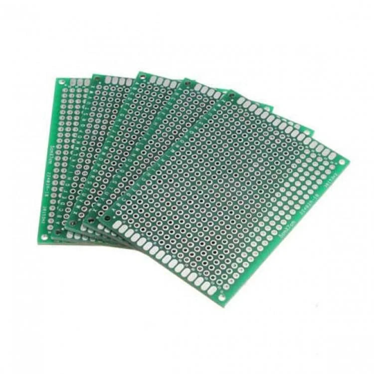8cm X 12cm Single Sided Fr4 Fiber Glass Dotted Veroboard