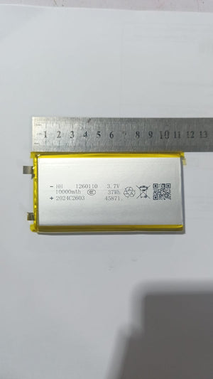 High Quality 3.7v 10000mah 1260110 Polymer Lithium Ion Li-ion Rechargeable Battery For Toy Power Bank Gps Table E-book Batteries