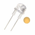 8mm High Quality Led- Clear Lens-warm