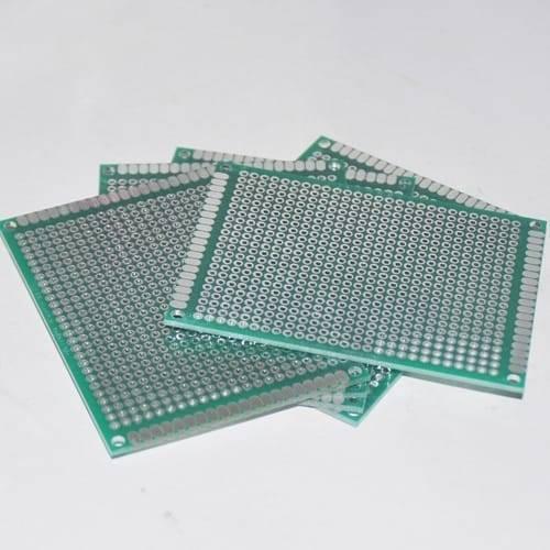 8x12cm Double Sided Fiberglass Pcb Veroboard Stripboard Circuit Project Board
