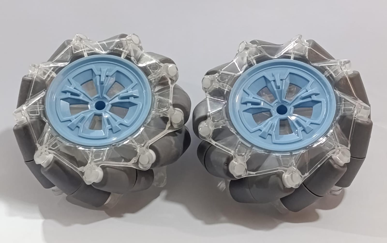 (Pair Left + Right) 95mm Mecanum Omni-directional Wheels