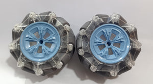 (Pair Left + Right) 95mm Mecanum Omni-directional Wheels