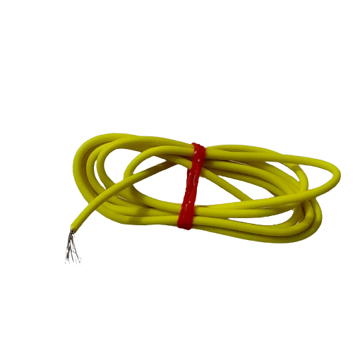 Yellow 1m Solderable Wire Hard Wires For Wiring Jumper Wire Wiring Cable
