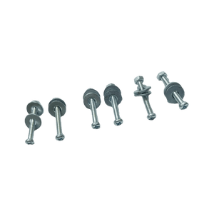 3mm x 15mm M3 Long Slotted Machine Screws Plus Nut & Washer