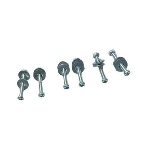3mm x 15mm M3 Long Slotted Machine Screws Plus Nut & Washer