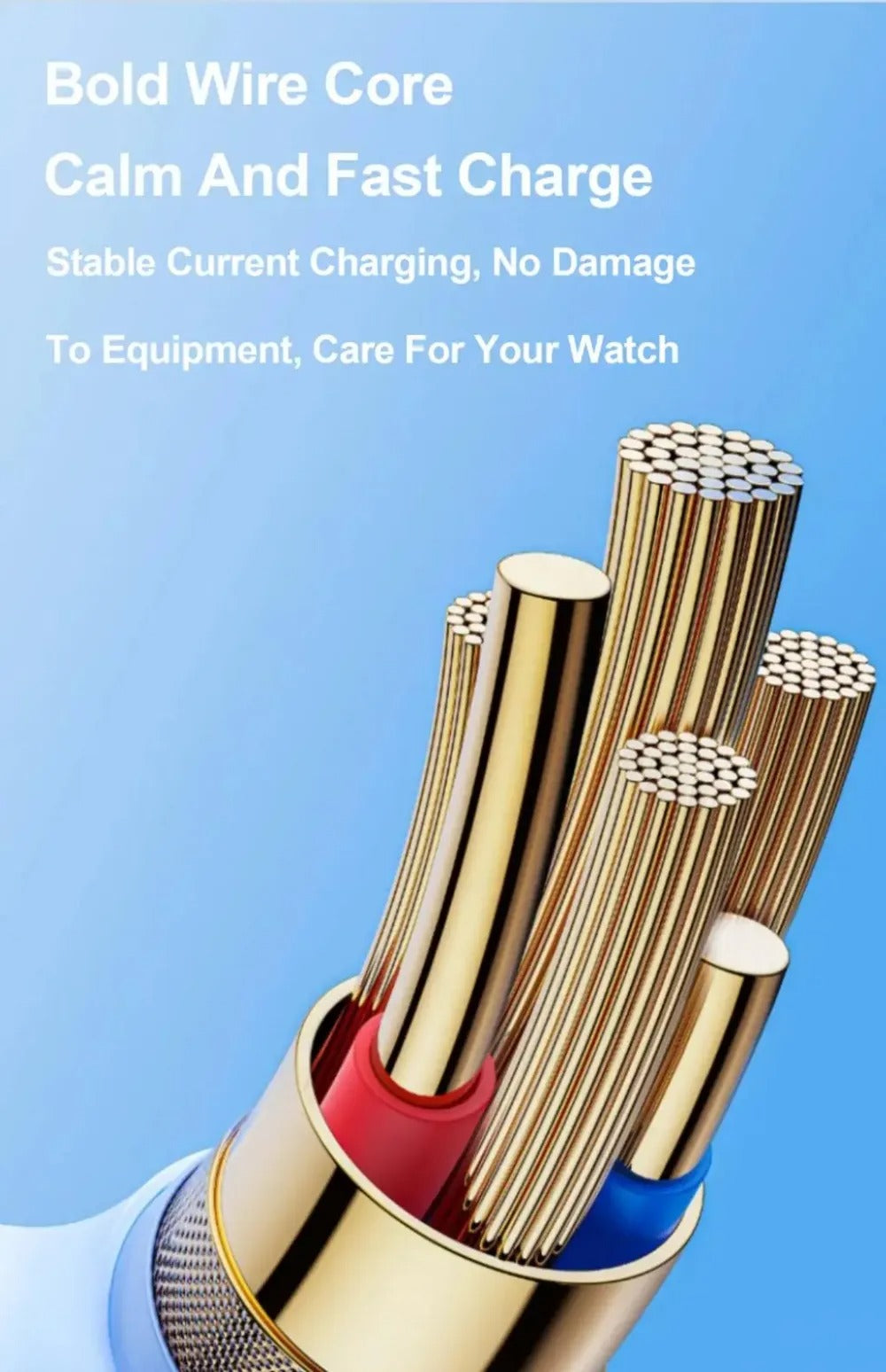 Magnetic Wireless Smartwatch Charging Cable