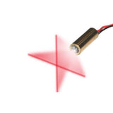 9mm Red Cross Line Laser Head Diode Semiconductor Laser Tube