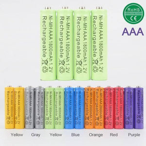 1pcs Aaa Ni-mh 1.2 v Rechargeable Battery Aaa 1000mah Battery Rechargeable Batteries Ni-mh Battery