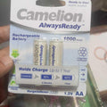 Original Aa 1.2v Camelion Rechargeable Cell Original Battery Aa Camelion 1000mah Always Ready Rechargeable Cell Pack