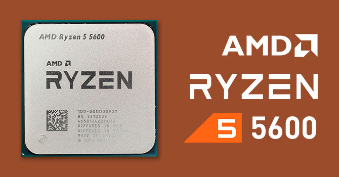 On Demand AMD Ryzen 5 5600 CPU - 6 Cores 4.4 GHz Boost AM4 Socket