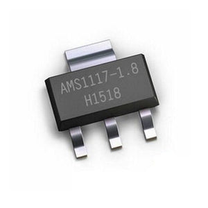 Ams1117-1.8v, 1a, Sot-223 Voltage Regulator Ic Used