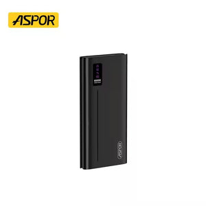 Aspor A335 10000mah Led, Micro 5v/2a Type-c 5v/2a, Usb-a 5v/2.4a Power Bank