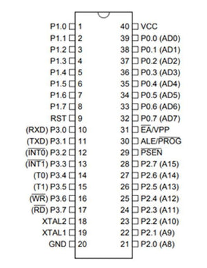 Atmel At89c51 Microcontroller