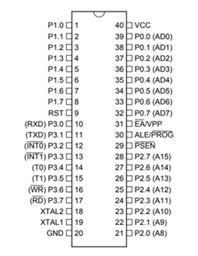 Atmel At89c51 Microcontroller