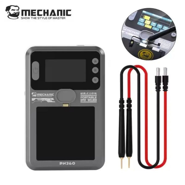 Mechanic Pn360 Portable Spot Welder Built-in Battery Tft Display