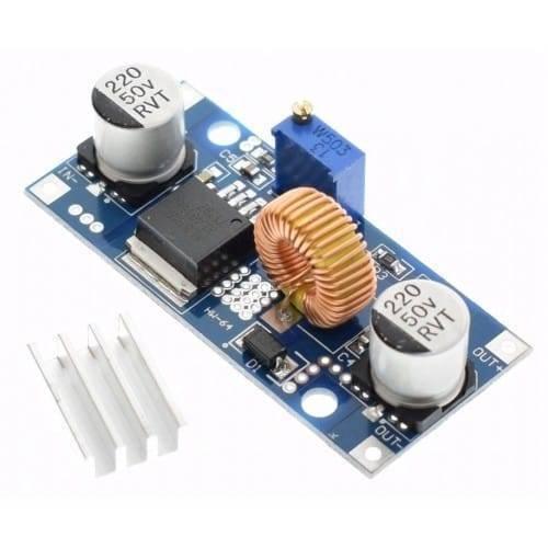 Adjustable Dc To Dc Step Down 5a Buck Converter With Heatsink Xl4015