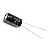 100uf 25v Electrolytic Polar Capacitor