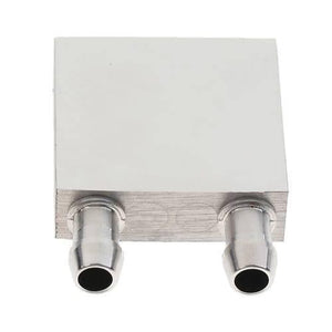 Aluminium Water Cooling Block 40mm x 120mm For Liquid Water Cooler Heat Sink System