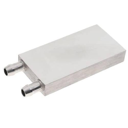 40mm x 80mm Aluminium Water Cooling Block For Liquid Water Cooler Heat Sink System