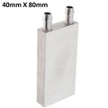 40mm x 80mm Aluminium Water Cooling Block For Liquid Water Cooler Heat Sink System