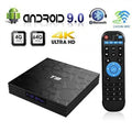 Android Smart Tv Box T9 4gb + 64gb Quad Core 4k Ultra Hd 9.0 v