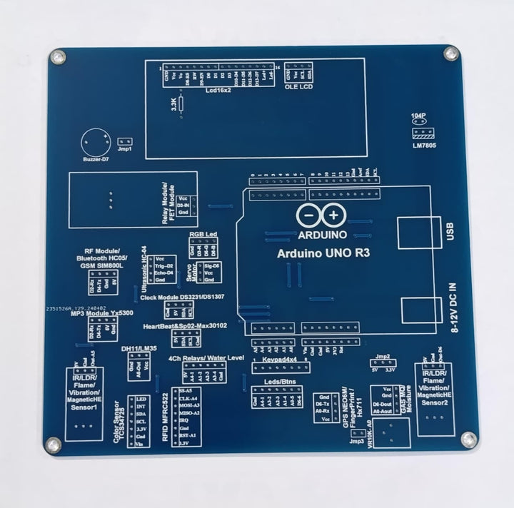 Arduino Uno R3 Training Development Board – Ultimate Sensor Learning Kit
