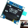 Arduino 0.96 Inch Oled Display Module 128x64 I2c Ssd 1306 Lcd Screen White Background